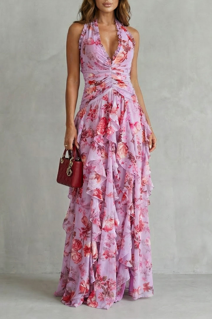 ALTEA | Vestido largo floral