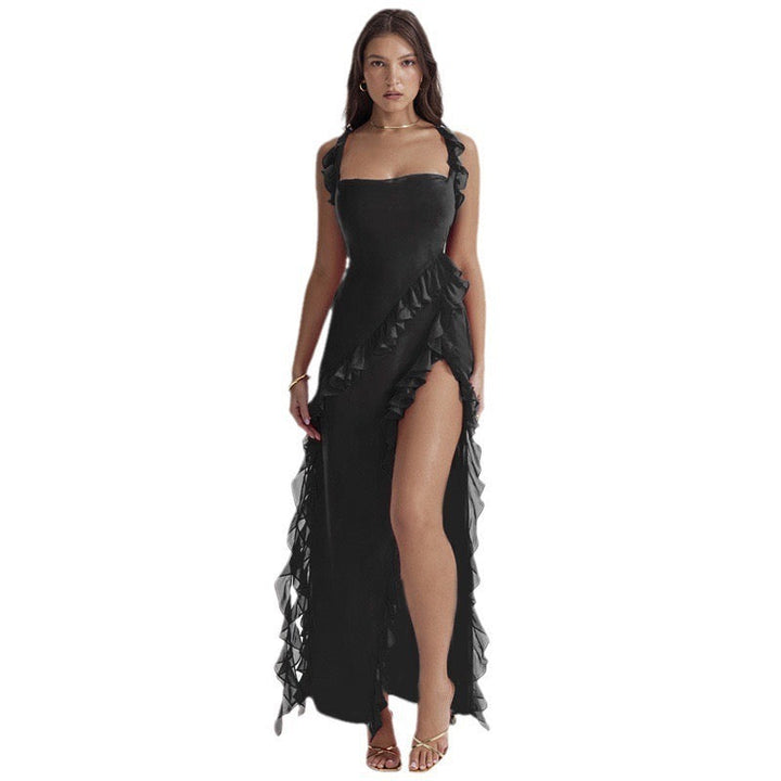 Mijas - Vestido Largo con Volantes