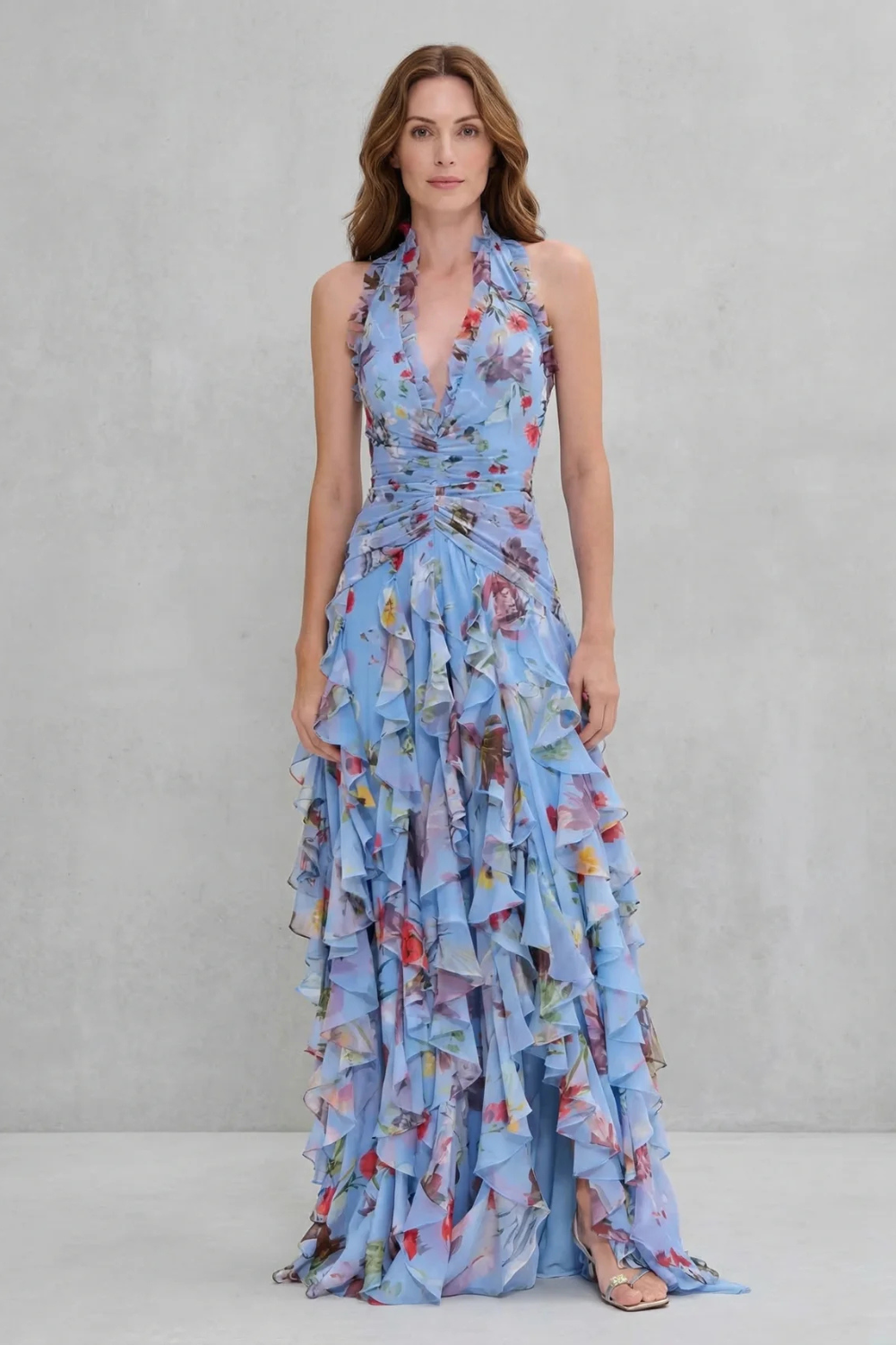 ALTEA | Vestido largo floral