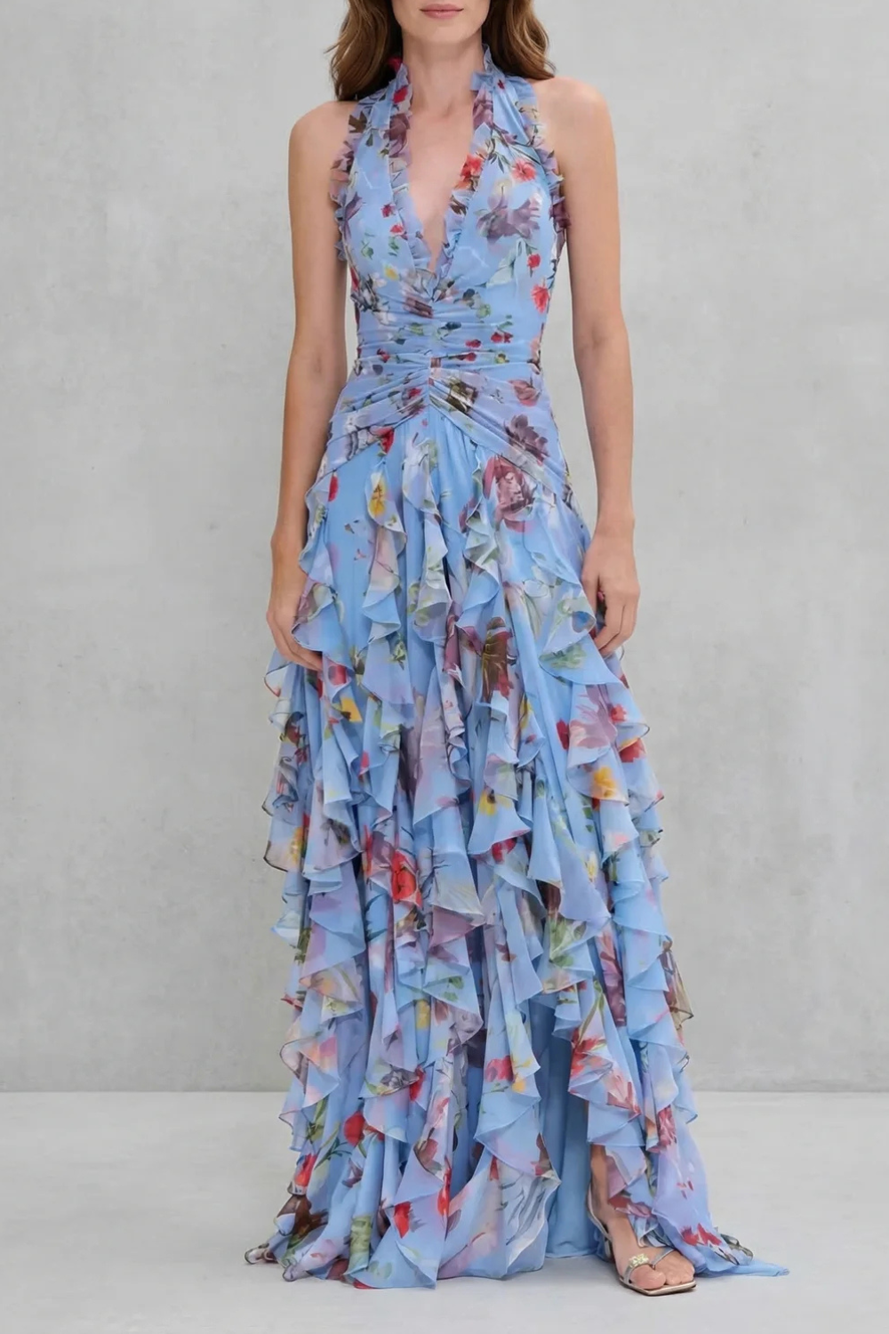 ALTEA | Vestido largo floral