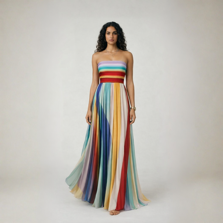 CHICLANA - Vestido largo casual