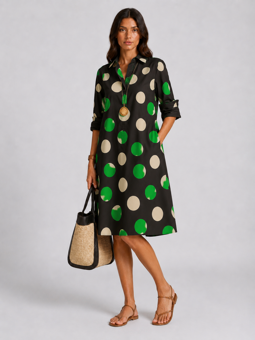 BRISA | VESTIDO MIDI ELEGANTE