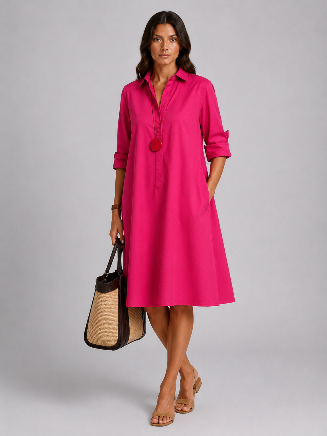 BRISA | VESTIDO MIDI ELEGANTE