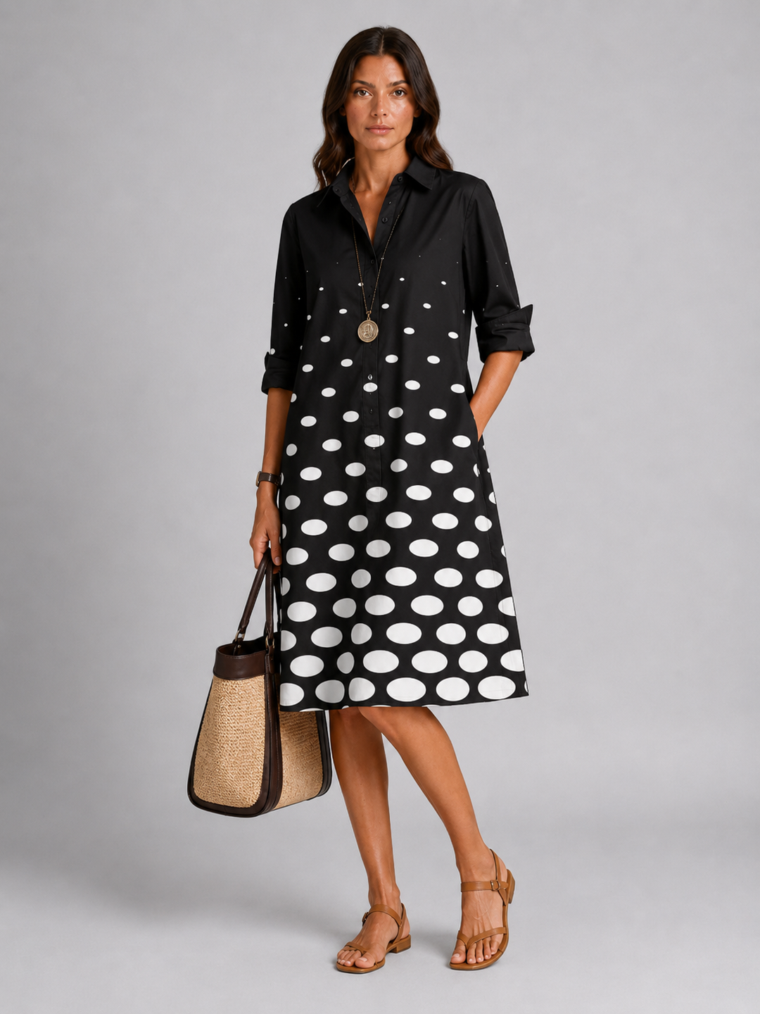 BRISA | VESTIDO MIDI ELEGANTE