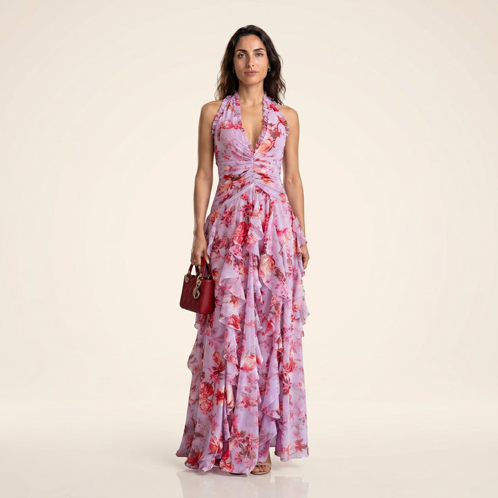 ALTEA | Vestido largo floral