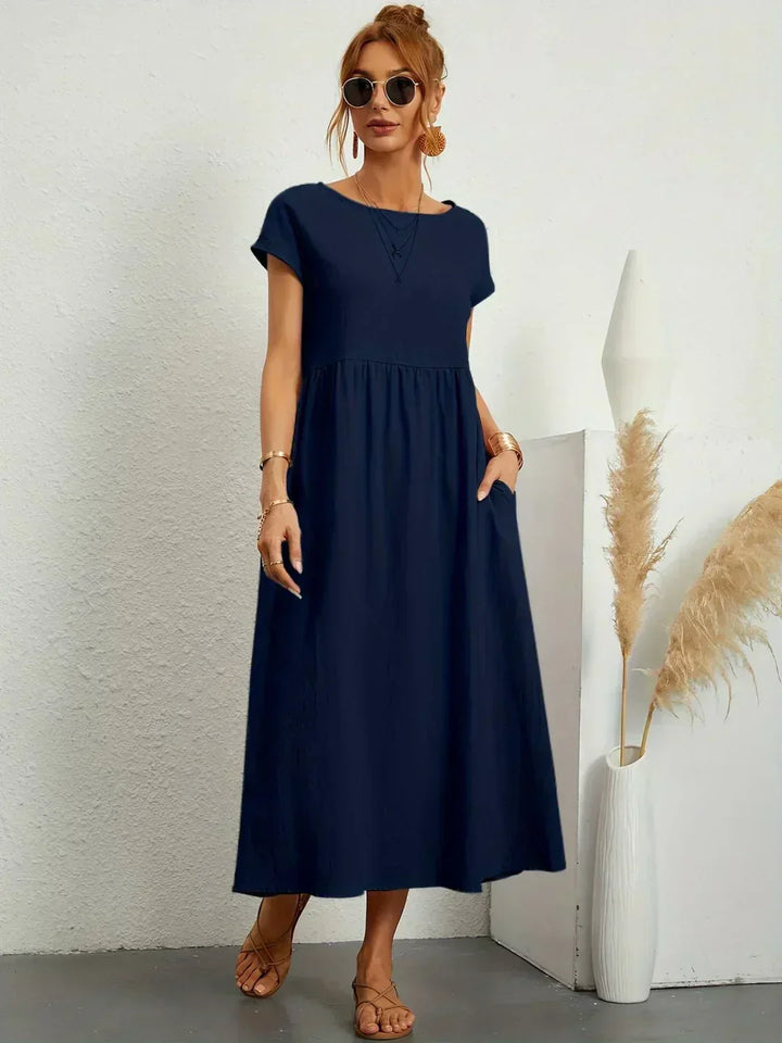 SEGOVIA - Vestido fluido con elegancia temporal