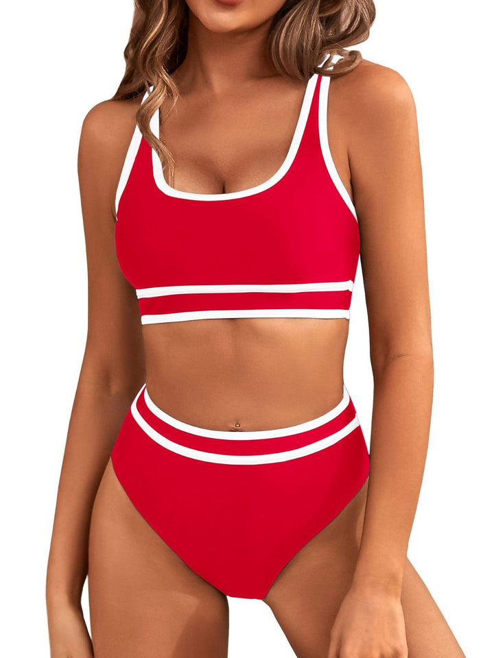 Valeria | Bikini Deportivo de Cintura Alta