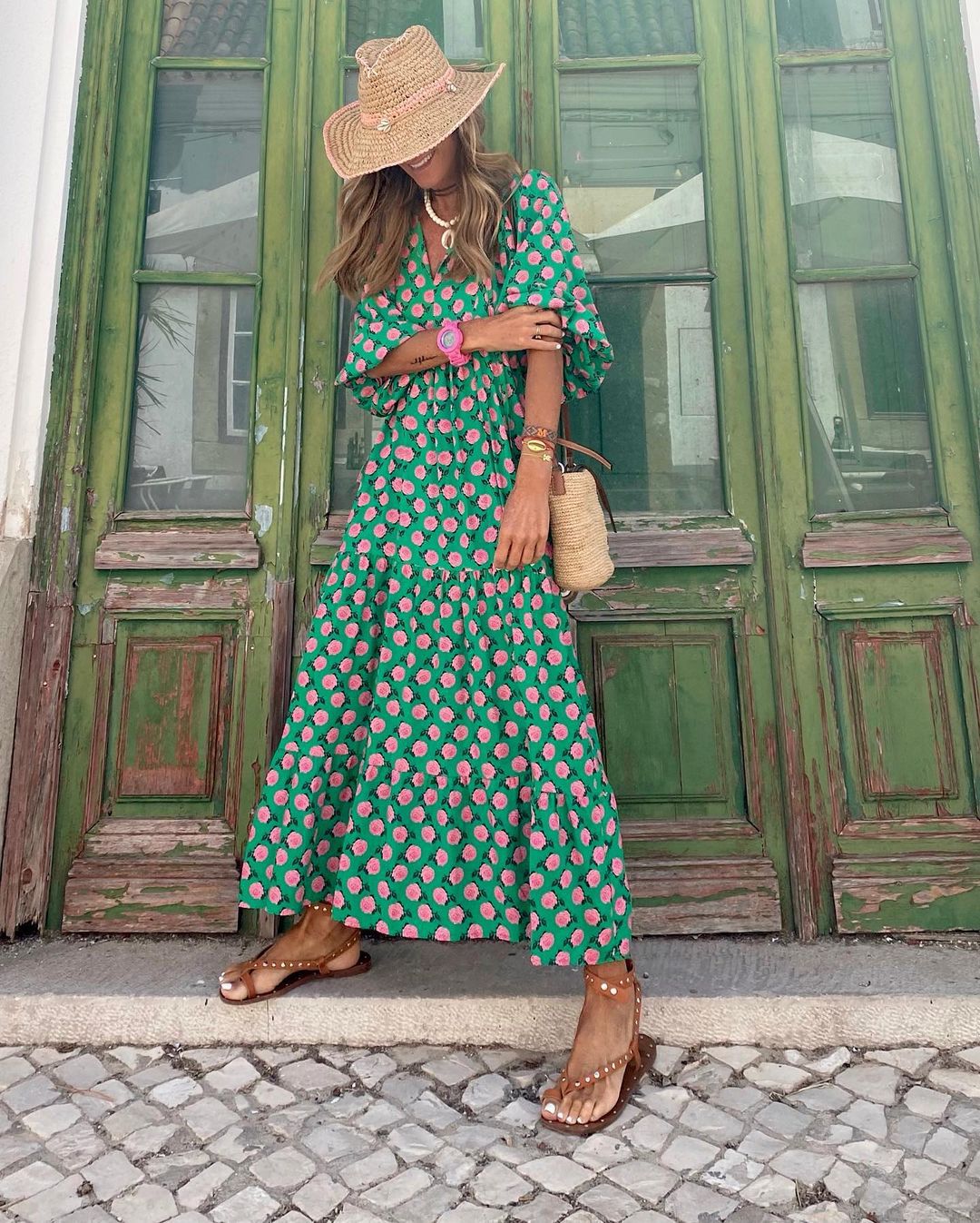 Isabela™ | Vestido largo boho