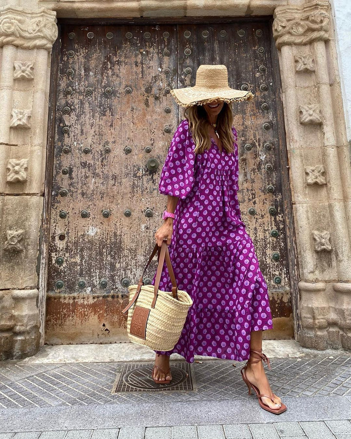 Isabela™ | Vestido largo boho