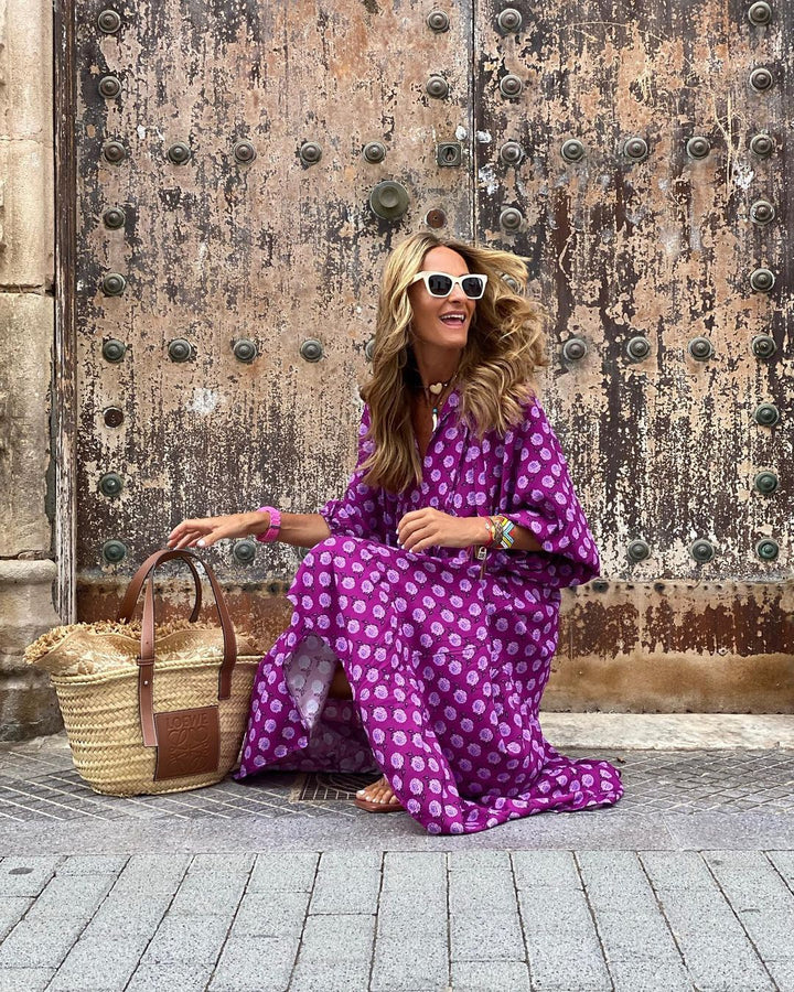 Isabela™ | Vestido largo boho