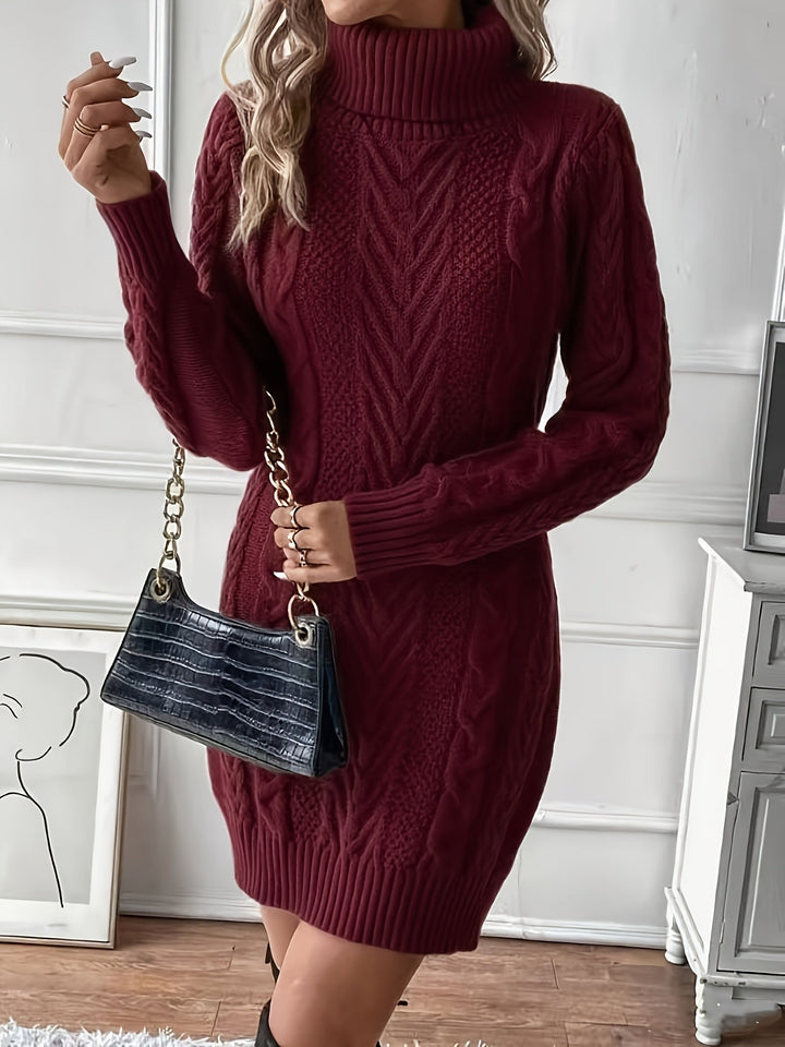 CUENCA - Vestido De Punto Trenzado
