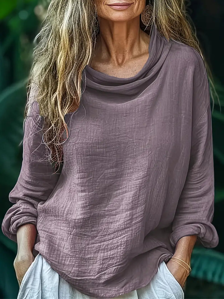 SEGOVIA - Elegante Blusa De Manga Larga